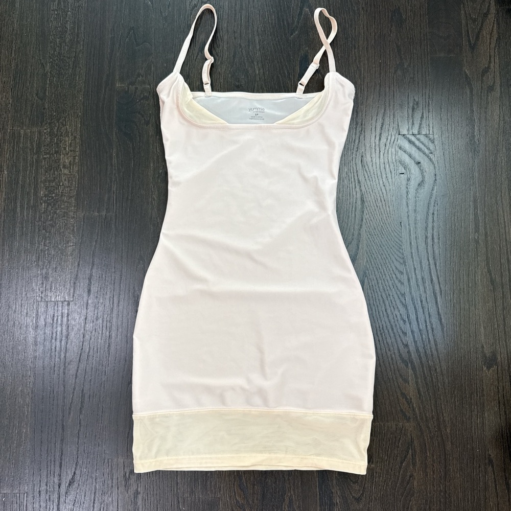 Yummie by Heather Thomson Light Cream Shapewear Dress